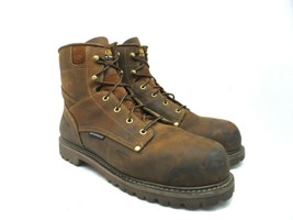 Carolina Men&#39;s 6&quot; Composite Toe Work Boots EH CA7528 Brown Size 12D - £56.94 GBP