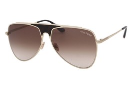 Tom Ford Ethan 935 28F Gold Brown Gradient Men’s Sunglasses 60-13-140 W/Case - £135.09 GBP