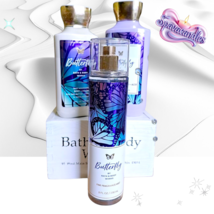 BATH &amp; BODY WORKS BUTTERFLY FRAGRANCE MI ,SHOWER GEL BODY LOTION 3 PC. U... - $663.59 MXN