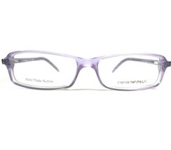 Emporio Armani Eyeglasses Frames EA9207 N04 Clear Matte Purple Cat Eye 48-15-130 - £48.29 GBP