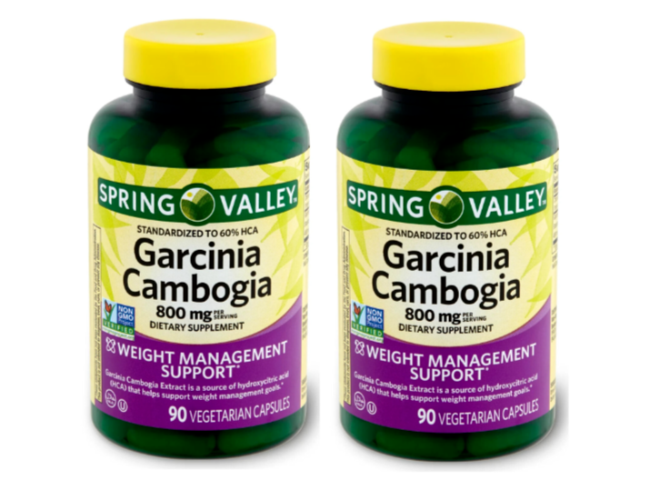 Primary image for Spring Valley Garcinia Cambogia Capsules 800 mg 90 Count Weight Support 2 Pack