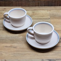 Pfaltzgraff Aura Pink Tea / Coffee Cup &amp; Saucer - Vintage Set Of 2 - CAS... - £14.84 GBP
