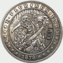 Hobo Nickel 1878-CC Usa Morgan Dollar Coin Copy Type 162 - £7.16 GBP