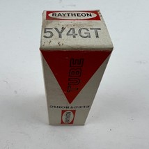 Raytheon Electronic Vacuum Tube Model 5Y4GT Vintage Untested #2 - £11.60 GBP