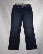 Levi&#39;s 525 Perfect Waist Bootcut Women&#39;s Dark Wash Denim Jeans Size 12 - £16.35 GBP