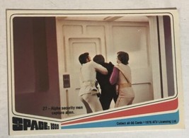 Space 1999 Trading Card 1976 #27 Alpha Security Men - £1.52 GBP