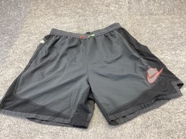 Nike Running Boys XXL Dri-fit 2XL Black Glow in dark stripes Mens Small. . - $12.86