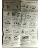 TEENAGE MUTANT NINJA TURTLES vintage Pizza Point Premium Fan Catalog II ... - $13.63 CAD