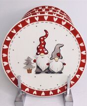 4  Salad PlatesTable Tops Unlimited Multicolor Raised Happy Gnome 8"  Ch... - $766.97 MXN 4  Salad PlatesTable Tops Unlimited Multicolor Raised Happy Gnome 8"  Ch... - $766.97 MXN