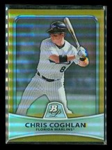2010 Topps Bowman Platinum Holochrome Baseball Card #46 Chris Coghlan Marlins Le - £6.54 GBP