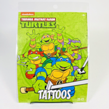 Teenage Mutant Ninja Turtles: 25 Temporary Tattoos TMNT Nickelodeon New ... - €8,08 EUR