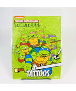 Teenage Mutant Ninja Turtles: 25 Temporary Tattoos TMNT Nickelodeon New ... - $9.45