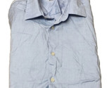 Zara Uomo da Uomo Medium M Slim-Fit Cotone Abito Camicia Blu 5588/478 - £15.07 GBP