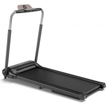 Compact Folding Treadmill with Touch Screen APP Control-Black - Color: Black - €594,07 EUR