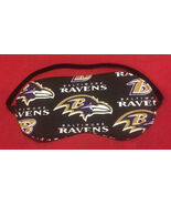 New Baltimore RAVENS  SLEEP MASK Eye Sleepwear Bedroom Blind Fold Nfl Fo... - $19.50 CAD