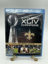 New Sealed NFL Super Bowl 44 XLIV Champions: New Orleans Saints (Blu-ray) Brees - £9.74 GBP