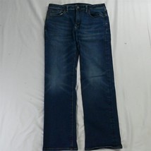 American Eagle 33 x 32 Classic Bootcut Dark Wash AirFlex+ Denim Mens Jeans - $39.99