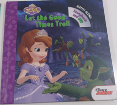 Sofia the First Let the Good Times Troll: Book  by Disney Book Group missing DVD - £4.77 GBP