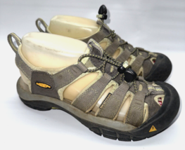 Keen Newport Bison Hiking Sandals US 6 Waterproof Olive Outdoor Women Shoes - $36.90 CAD