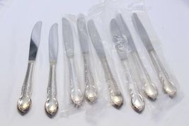 Wm Rogers IS Moon Light Royal Victorian Lovelight Dinner Knives 8-1/2"  ... - $21.55