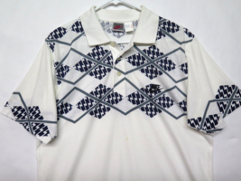 Vtg Nike Gray Tag Tennis Golf Polo Shirt Sz M Challenge Court Agassi McE... - $56.48