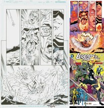 Gerry Conway Firestorm Legends of Tomorrow #3 Pg. 7 Original Art Eduardo... - £124.55 GBP