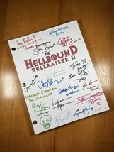 Hellbound: Hellraiser II Script Signed- Autograph Reprints- 96 Pages- Pi... - £19.60 GBP