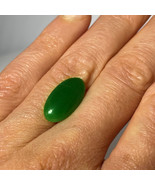 Green Chrysoprase Cabochon Large Green Agate Cabochon Spinach Green Loos... - $498.26 CAD