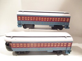 Lionel Trains G Scale - Two Passenger Cars For The B/O Polar Express SET-W22 - £47.38 GBP