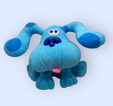 Vintage Blues Clues Plush Dog Toy 1997 Tyco &quot;Pose A Blue&quot; Stuffed Animal - £13.07 GBP