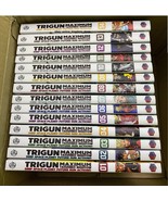 TRIGUN MAXIMUM Manga Vol 1-14 End English Complete Set by Ysuhiro Nighto... - £133.68 GBP
