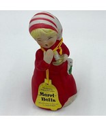 Jasco Merri Bells Figurine Bell Ornament Christmas Girl Pajamas Vintage ... - £14.08 GBP