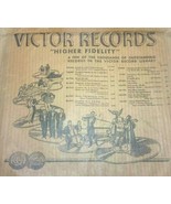 VICTOR RECORDS Printed Paper Bag 78 RPM 1940s - $18.76
