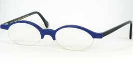 Vintage N240 B Blau Brille Halbe Felge Rahmen 48-18-136mm Deutschland - £77.42 GBP