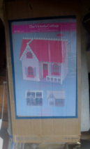 Vintage Beachwood Wood Doll House Kit The Victoria Cottage original Box started - £22.04 GBP