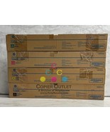 4 New Genuine Konica Minolta AccurioPrint C2060L,C3070L,C4065 CMYK Toner... - $470.25