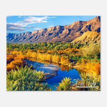 Lush Oasis Morocco Travel Poster Wall Art | Lush Oasis Home Decor | Lush Oasis D - £16.13 GBP