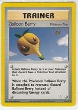 M) Pokemon Nintendo GAMEFREAK Trading Card Trainer Balloon Berry 60/64 - £1.55 GBP