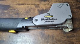Stanley FatMax XTREME Hammer Tacker Steel Plastic Black Silver Yellow - $24.75