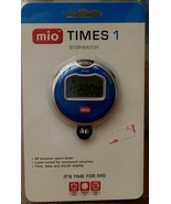 Mio Times 1 Stopwatch - Blue - BRAND NEW IN PACKAGE - GREAT FOR TRAINING - £13.32 GBP