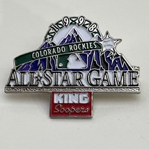 1998 All Star Game Coors Field Colorado Rockies King Soopers MLB Lapel H... - £4.58 GBP