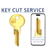 KEY CUT + JMA YA-54DE  K1122B Y103  IN25 Bargman Yale Key Blank RV Motor... - €17,22 EUR