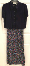 Studio Ease 6P Long Floral Sleeveless Sheath Dress with Jacket - £10.29 GBP