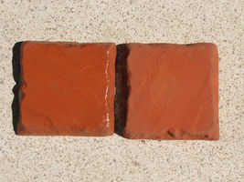 10 Concrete Molds 9x9x1.5 Make Garden Cobblestone Pavers Floor Wall Tiles Patio image 7