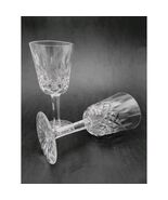 Set of 2 Waterford Crystal Lismore Wine Clarets 5 7/8&quot; - $1,019.87 MXN