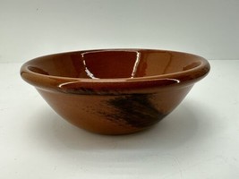 Breininger Redware Pottery Decorative Serving Bowl - £39.32 GBP