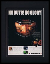 1990 NFL Micro Sports Football Framed 11x14 ORIGINAL Vintage Advertisement - $39.59