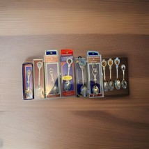 Collectible Souvenir Spoons 9 States And ‘99 Pan Am Games Winnipeg Lot Of 10 - £16.08 GBP