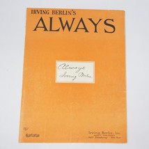 Sheet Music Always Irving Berlin Songbook - £7.63 GBP