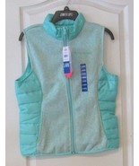 Free Country Quartz Hybrid Fleece Vest Spearmint Girl&#39;s Sz XS 5/6 NWT  N... - $19.65